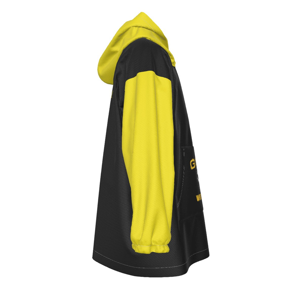 All-Over Print Kid's Sherpa Fleece Hoodie Blanket