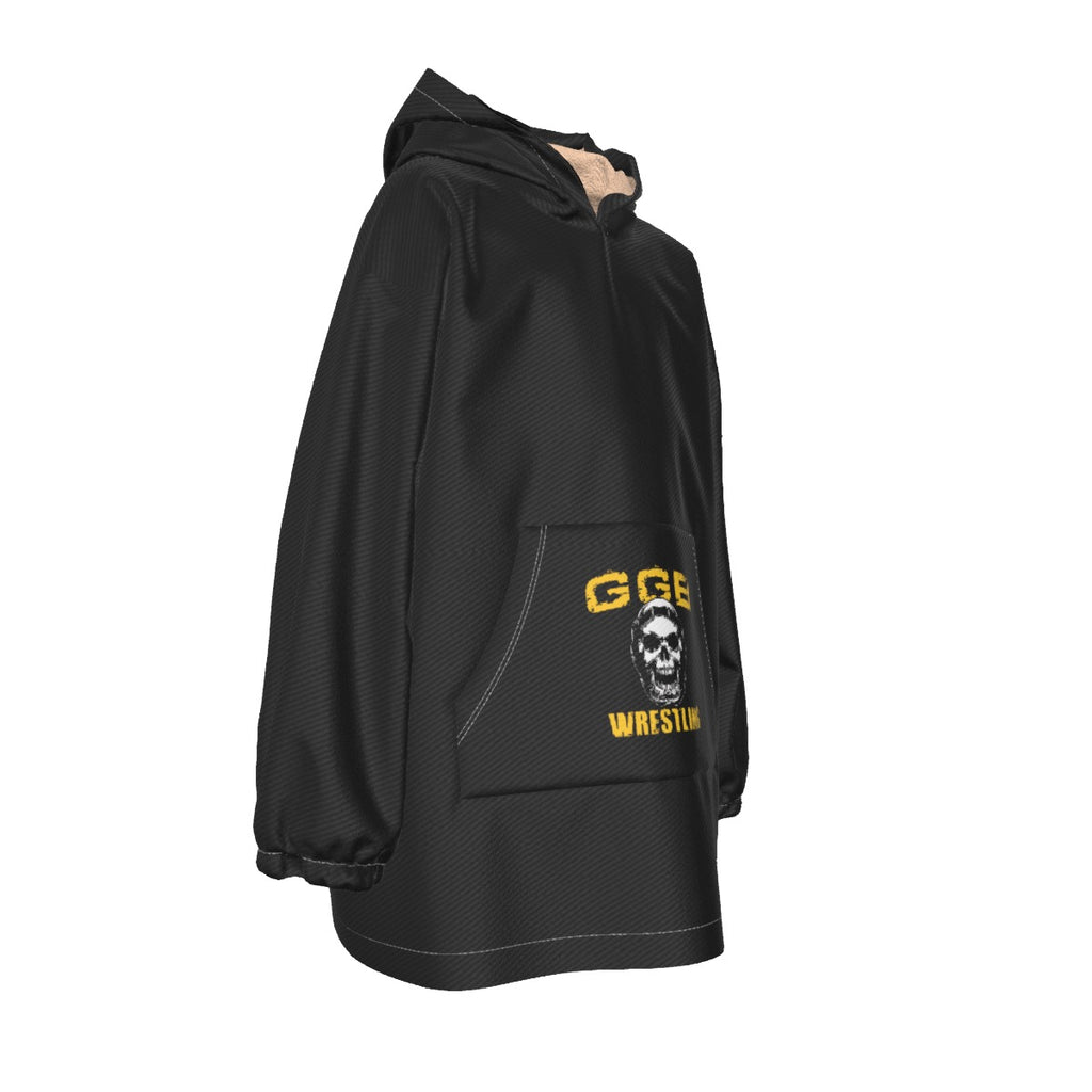 GGB Kid's Sherpa Fleece Hoodie Blanket