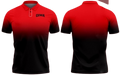 CEWA Faded Black & Red Polo