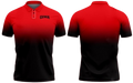 CEWA Faded Black & Red Polo