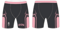Compression Shorts -2 Pink
