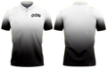 GGB Faded Black & White Polo