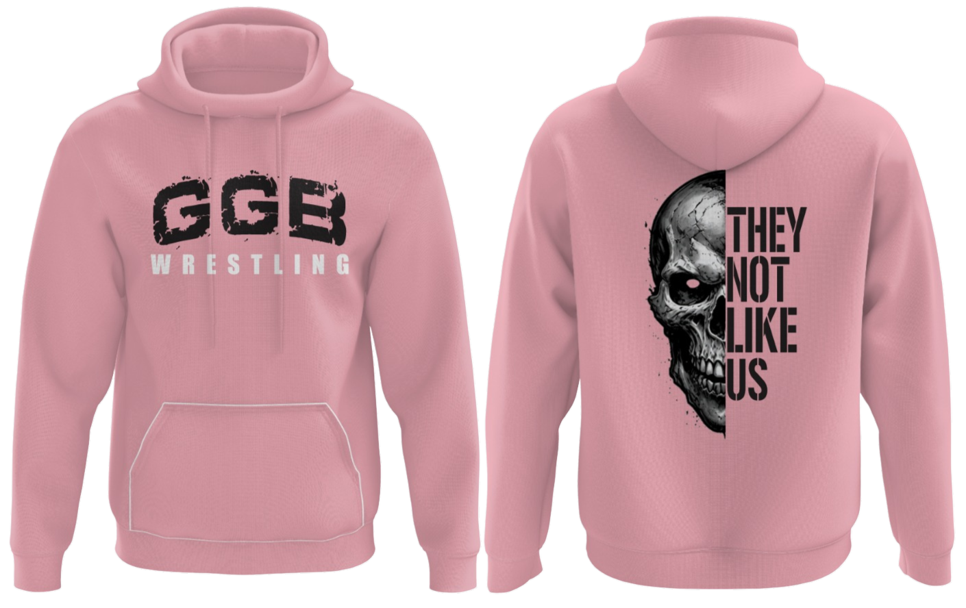 They Not Like Us Hoodie -Pink